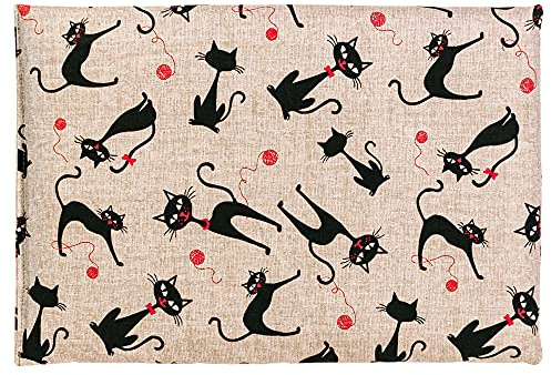 GIRAFFENLAND Körnerkissen 30 x 20 cm, Katze-Mimi - Körner Wärmekissen für Mikrowelle und Backofen - 30x20cm, Weizen