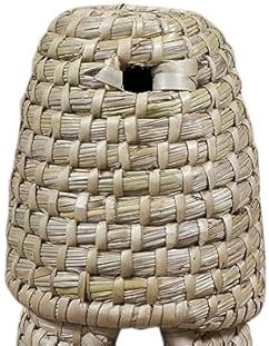 Generisch Bienenkorb MINI ca.14 x 12cm Handarbeit Rütli Imker Imkerei 1,5cm Wandstärke