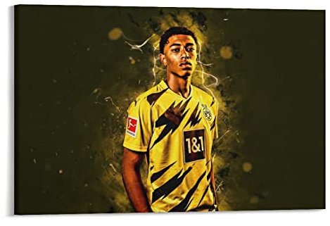 TSALF Poster Kunstdrucke Kein Rahmen Jude Bellingham Hot Football Sportss (3) Decor Wall Art Living Room Bedroom Painting 60x90cm