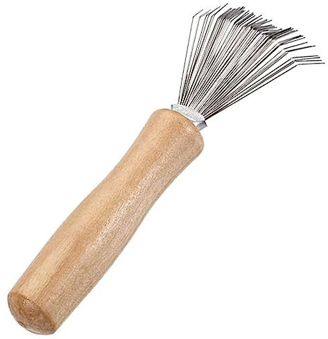 1 Stück Bürstenreiniger,Haarbürstenreiniger,Reinigungswerkzeug Kamm Reiniger,Kamm Reinigungsbürste Haarbürsten Reiniger Werkzeug,Kammreiniger Reinigen Von Bürsten, Kämmen, Badematten, Teppichen