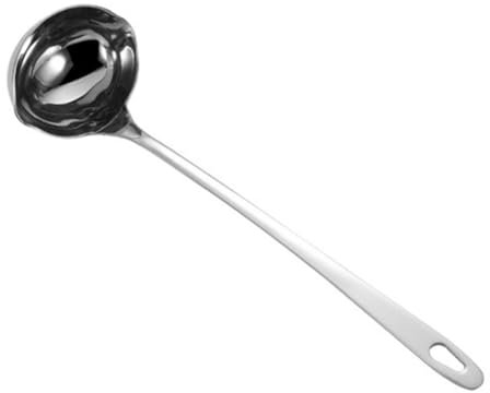 PRETYZOOM 27 CM Louche Avec Bec Verseur En Acier Inoxydable - CuillèRe À Soupe Multifonction Pour Cuisine, Liquides Et Marmite,