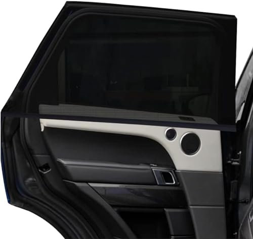 FINEVERNEK 2 Unidades Parasol de Coche para Ventana Lateral Trasera, Bebé, Niños y Mascotas - Sombrilla Universal Con Protección UV