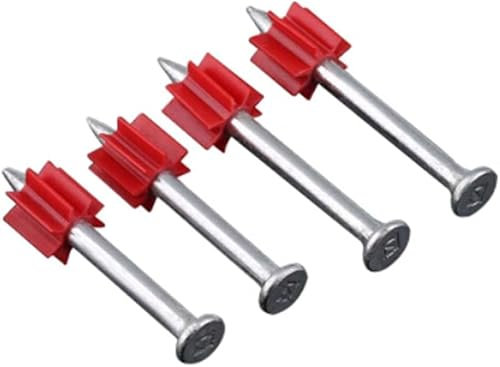 KOINEN ☆ Holznagel, Flachkopfnägel, Zementwandnagel, Wandfarbe, hängender Nagel, Nageldurchmesser. 5 mm, Kappendurchmesser 7,4 mm, 50 Stück – 32 mm (Farbe: 47 mm). (Color : 22mm)