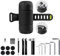 BONE Capsule portable de réparation de vélo, kit d'outils de montagne/route avec pompe à pneu et clé à outils, sac de réparation d'urgence