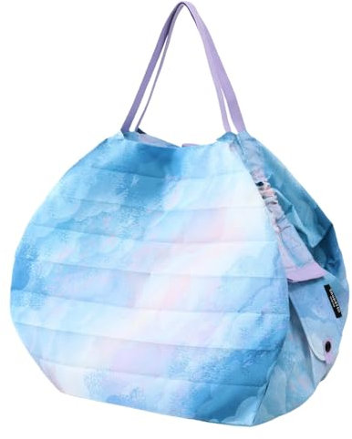 Shupatto Sea of Clouds recycelte japanische Einkaufstasche, Größe M, Sea of Clouds, Zeitgenössisch