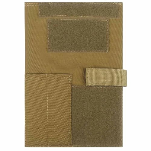 Stoff-Notizbuchhülle, Militär-Buchhülle für 12,7 x 20,3 cm, OCP taktische Notizbuchhülle, OCP Green Book Cover (hellbraun)