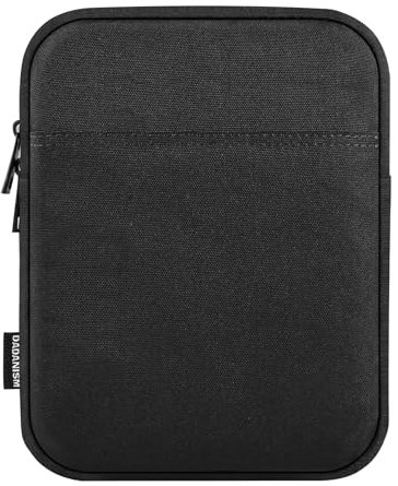 Dadanism 8-9 Zoll Tablet Tasche für iPad mini 7 A17 Pro 8,3 2024, iPad mini 6 8,3, iPad mini 5/4/3/2/1 7,9, Galaxy Tab A9 8,7, Galaxy Tab A7 Lite 8,7, Tab M8 (4/3/2) 8, Tab M9 9 2023, Schwarz