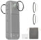 NEEWER X4 Lens Guards Accessories Compatible with Insta360 X4 Action Camera, 2 Pack for Insta 360 x4, Removable 10H Hardness HD Tempered Glass Lens Protectors with Cleaning Cloth & Pouch, LPC01