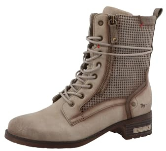 MUSTANG Damen Stiefeletten Fabienne | Erwachsene Schnürstiefeletten | 15M0062001 | Weite G | Reißverschluss