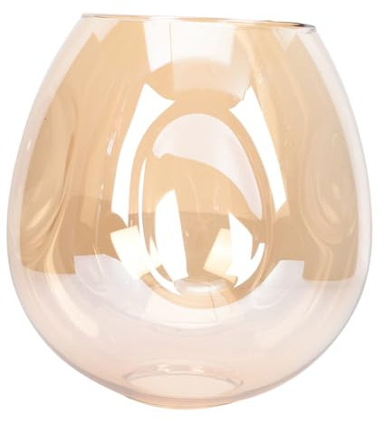 EXHUMKY Lampenschirm Glas E14 für Stehlampen Vielseitiger Ersatz Lampenschirm aus Glas Schlichtes Design für Wohn und Nachttischlampen Moderne Abdeckung