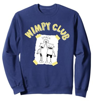 Diary of a Wimpy Kid Wimpy Club High Five Sketch Funny Sweatshirt