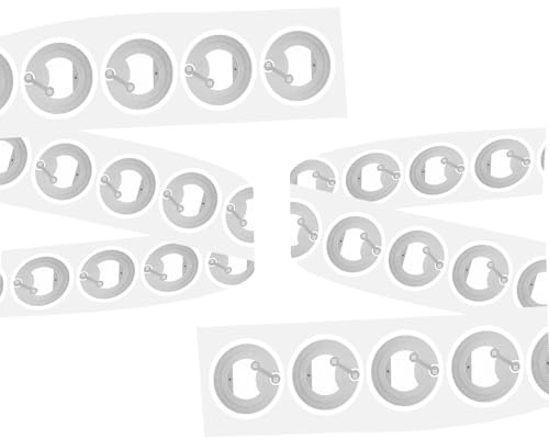 Ntag 215 NFC Sticker, 60 Stück, programmierbarer Chip-Aufkleber mit 504 Byte für alle NFC-fähigen Mobiltelefone und Geräte