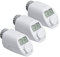 Eqiva Lot de 3 thermostats de radiateur électronique avec Fonction Booster jusqu'à 30% d'économie de Chauffage