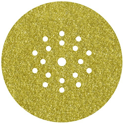 wolfcraft 5633000 Disques Abrasifs Auto-agrippants, Or, ø 225 mm, Set de 5 Pièces