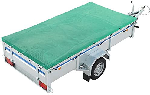 Pat Anhängernet feinmaschig Sicherheitsnetz mit Gummizug 2,00 x 3,00 Meter zur Sicherung der Ladung oder Gepäck