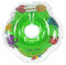 Babyswimmer Tüv GS - Giubbotto ad anello, taglia 3 – 12 kg (0 – 24 mesi), aiuto per il nuoto per il bagnetto, anello galleggiante, piccolo verde