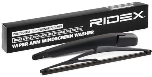 RIDEX Wischerarm Scheibenwischerarm 301W0039 hinten 305mm mit Wischblatt Kompatibel mit RENAULT Clio 2 BB0/1/2, CB0/1/2