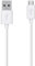 Just Accessories® For Samsung Galaxy A10, A10s Extra Long Charger Micro USB Cable Power Lead Data Sync (25cm 0.25 Metre, White)