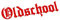 Decus Oldschool L 0363 (rot) // Sticker OEM JDM Style Aufkleber