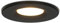 HOFTRONIC - Venezia LED Einbaustrahler Flach 45mm Schwarz 230V - IP65 Wasserdicht - 6W 650 Lumen - 2700K Extra Warmweiß - Dimmbar Spots für Badezimmer, Außenbereich, Küche, Wohnzimmer