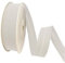 TEXTEX = 40 mm Breites Schrägband. 50% Baumwolle und 50% Polyester. Stück von 10m - (Nicht-gerade weiss)