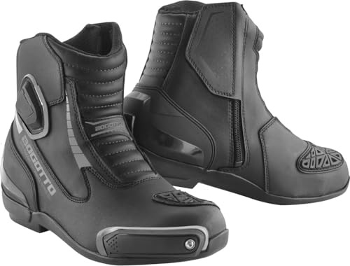 Bogotto Cartagena WR 2.0 wasserdichte Motorrad Stiefel, schwarz, 47