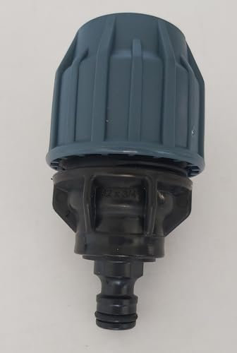 Raccord de tuyau en polyéthylène avec raccord rapide à clic (diamètre extérieur du tuyau #40-32 mm)
