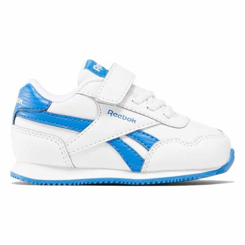 Reebok Royal Cl Jog, Zapatillas Unisex niños, Ftwwht Kinblu Kinblu, 22 EU