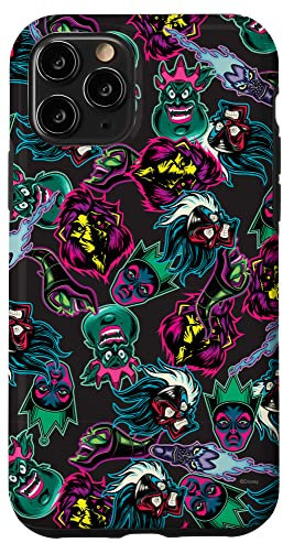 iPhone 11 Pro Disney Villains Evil Neon Print Case