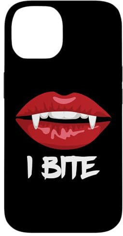 Halloween Vampir Lippen Kostüm Hülle für iPhone 14