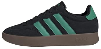 adidas BARREDA Shoes, Zapatos Hombre, Core Black/Court Green/GUM5, 43 1/3 EU
