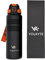 VOLKYTE Botella Térmica 800 ml Acero Inoxidable 316 más resistente corrosión 4 Capas de Aislamiento 12h Caliente/24h Fría Antifugas Pintura Antirrozaduras Ideal Gimnasio Oficina y Viajes Sin BPA