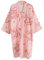 Robe Kimono en Coton pour Femmes, Peignoir, Vêtements De Nuit, Doux Léger, Yukata, Longueur Aux Genoux, Pyjama De Spa