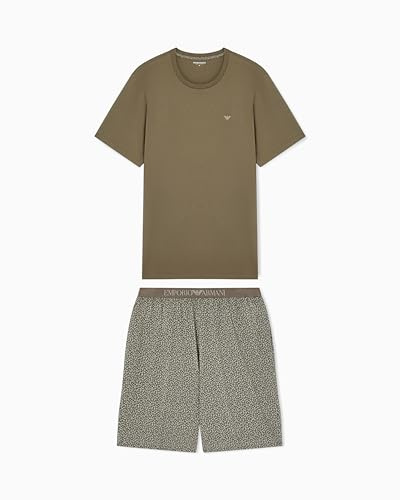 Emporio Armani Herren T-Shirt+Shorts Pyjama Pyjamaset