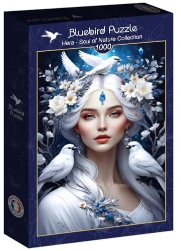 Bluebird Puzzle – Lago di Braies, Italy, 1000 Teile Puzzle – Sonnenuntergang am Pragser Wildsee in Italien – Erwachsenenpuzzle