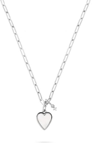 Guido Maria Kretschmer Damen-Kette 925er Silber Zirkonia One Size, Silber 32030290