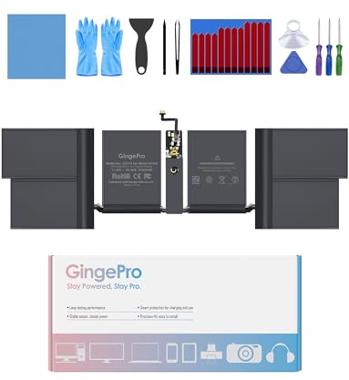 GingePro Batería de Repuesto para MacBook Pro A2442 de 14 Pulgadas (2021) Batería A2519