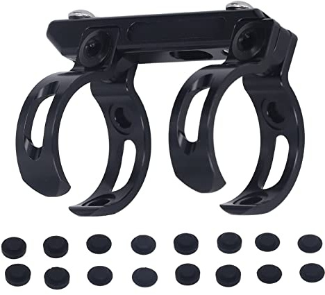 Fahrrad Sattelstütze Wasserkocher Halter Halterung Aluminium Legierung Faltrad Wasser Flasche Käfig Adapter für Birdy für DAHON Schwarz