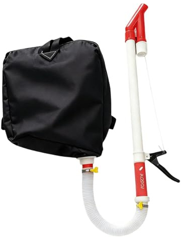 Fzaqwen Esparcidor Manual de Mochila, Herramienta de Jardinería Práctica con Bolsa, Herramienta Agrícola para Maíz