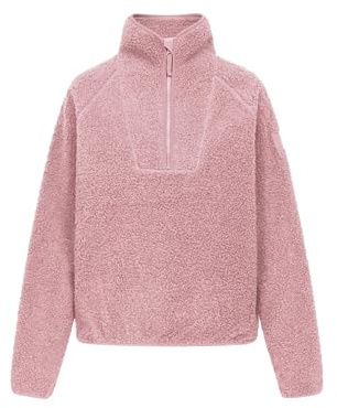 derbe Damen Fleece-Pullover Kuschelby Troyer Teddy