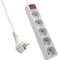 Ewent EW3955 Regleta de 5 Tomas, 3680 W, 250 V
