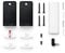 Bose 802171-0010 Soundbar Wall Bracket - Black