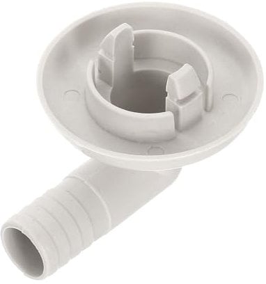 sourcing map Air Conditioner Drain Hose Connector Elbow Fitting for Mini-Split Units and Window AC Unit 30mm