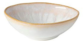 Costa Nova, Brisa Kollektion, Steinzeug Geschirr, Bol, oval, sal (weiß), 10 cm, 6 teilig