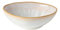 Costa Nova, Brisa Kollektion, Steinzeug Geschirr, Bol, oval, sal (weiß), 10 cm, 6 teilig