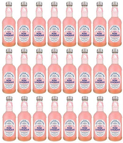 Fentimans - Rose Lemonade 275ml Glass Bottle - Pack of 24