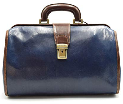 DD Firenze Leder Arzttaschen - D&D0205 Bicolor - Made in Italy