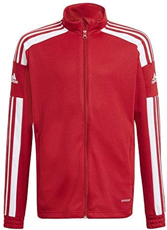 adidas Mixte enfant Squadra 21 Training Jacket, Team Power Red / White, 9-10 Years