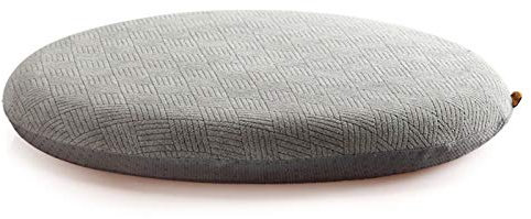 QQDD Memory-Schaum Sitzkissen,Sitzauflage Stuhlkissen Sitzauflage Gepolstert rutschfest Dicke Bequemes Sitzpolster Rund Demontierbar Stuhlkissen Passend für Büro Catering Wohnzimmer 38/42/50CM
