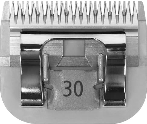 Aesculap Scherkopf SnapOn | Größe 30, 0,5 mm Schurhöhe, 40 mm Scherbreite, Kohlenstoffstahl, für alle SnapOn-Maschinen, Made in Germany